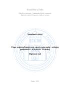 prikaz prve stranice dokumenta Uloga vanjskog financiranja u poslovanju malog i srednjeg poduzetništva u Republici Hrvatskoj