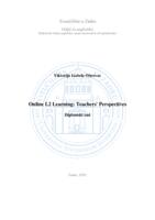 prikaz prve stranice dokumenta Online L2 Learning: Teachers' Perspectives