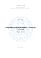 prikaz prve stranice dokumenta Usporedba provedbe državne mature u Hrvatskoj i Švicarskoj