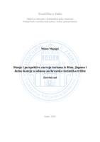 prikaz prve stranice dokumenta Stanje i perspektive razvoja turizma iz Kine, Japana i Južne Koreje u odnosu na hrvatsko turističko tržište