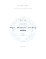 prikaz prve stranice dokumenta Primjena ARM arhitekture u automatizaciji
