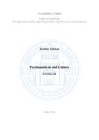 prikaz prve stranice dokumenta Psychoanalysis and Culture
