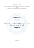 prikaz prve stranice dokumenta Elaboracion del diccionario bilingue espanol-croata de terminos de colores basicos