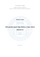 prikaz prve stranice dokumenta Mala plastika kipara Stipe Sikirice u Sinju i Jabuci