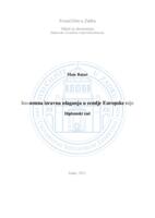 prikaz prve stranice dokumenta Inozemna izravna ulaganja u zemlje Europske nije