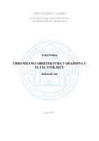 prikaz prve stranice dokumenta Urbanizam i arhitektura Varaždina u 15. i 16. stoljeću