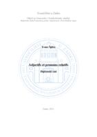 prikaz prve stranice dokumenta Adjectifs et pronoms relatifs