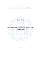 prikaz prve stranice dokumenta Utjecaj hidrolata na inhibiciju klijanja ljulja (Lolium spp.)