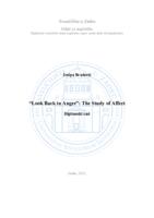 prikaz prve stranice dokumenta “Look Back in Anger”: The Study of Affect