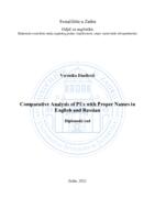 prikaz prve stranice dokumenta Comparative Analysis of PUs with Proper Names in English and Russian