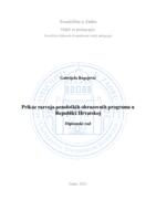 prikaz prve stranice dokumenta Prikaz razvoja penoloških obrazovnih programa u Republici Hrvatskoj