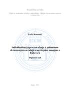prikaz prve stranice dokumenta Individualizacija procesa učenja u primarnom obrazovanju u suradnji sa zavičajnim muzejom u Bjelovaru