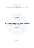 prikaz prve stranice dokumenta The Use of Spanglish in 2015 Children's Literature in the United States