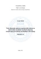 prikaz prve stranice dokumenta Neke dimenzije nadzora i partnerskih odnosa na društvenim mrežama: rezultati anketnog istraživanja provedenog na mladima u Hrvatskoj