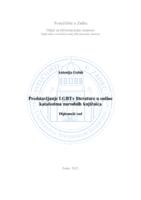 prikaz prve stranice dokumenta Predstavljanje LGBT+ literature u online katalozima narodnih knjižnica