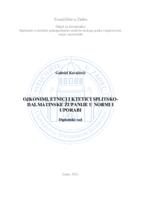 prikaz prve stranice dokumenta Ojkonimi, etnici i ktetici Splitsko-dalmatinske županije u normi i uporabi