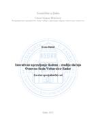 prikaz prve stranice dokumenta Inovativno upravljanje školom – studija slučaja  Osnovna škola Voštarnica-Zadar