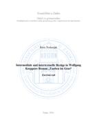 prikaz prve stranice dokumenta Intermediale und intertextuelle Bezüge in Wolfgang Koeppens Roman „Tauben im Gras“