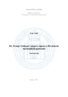 prikaz prve stranice dokumenta Dr. Franjo Tuđman i njegovo mjesto u Hrvatskom nacionalnom panteonu