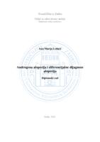 prikaz prve stranice dokumenta Androgena alopecija i diferencijalne dijagnoze alopecija