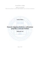 prikaz prve stranice dokumenta Elementi religijskog identiteta u udžbenicima geografije u osnovnim školama