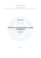 prikaz prve stranice dokumenta Modalities of expressing emotions in digital communication