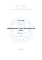 prikaz prve stranice dokumenta Identità linguistica e sociale degli studenti nelle Marche