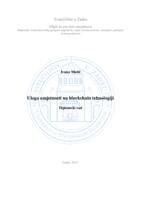 prikaz prve stranice dokumenta Uloga umjetnosti na blockchain tehnologiji