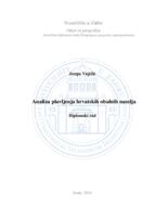 prikaz prve stranice dokumenta Analiza plavljenja hrvatskih obalnih naselja