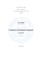 prikaz prve stranice dokumenta Productivity of Neoclassical Compounds