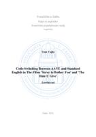 prikaz prve stranice dokumenta Code-switching Between AAVE and Standard English in The Films 'Sorry to Bother You' and 'The Hate U Give'
