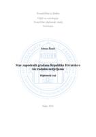 prikaz prve stranice dokumenta Stav zaposlenih građana Republike Hrvatske o (ne)radnim nedjeljama