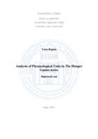 prikaz prve stranice dokumenta Analysis of Phraseological Units in The Hunger Games series