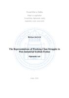 prikaz prve stranice dokumenta The Representations of Working-Class Struggles in Post-Industrial Scottish Fiction