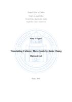 prikaz prve stranice dokumenta Translating Culture: Three Souls by Janie Chang