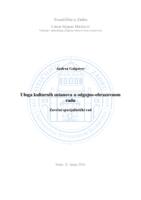 prikaz prve stranice dokumenta Uloga kulturnih ustanova u odgojno-obrazovnom radu