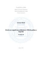 prikaz prve stranice dokumenta Društveno angažirana arhitektura 1930-ih godina u Zagrebu