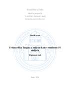 prikaz prve stranice dokumenta Urbana slika Trogira u vrijeme kolere sredinom 19. stoljeća