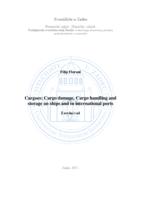 prikaz prve stranice dokumenta Cargoes: Cargo damage, Cargo handling and storage on ships and in international ports