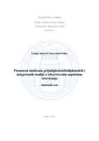 prikaz prve stranice dokumenta Pismenost studenata prijediplomskih/diplomskih i integriranih studija o zdravstvenim aspektima tetoviranja