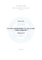 prikaz prve stranice dokumenta Los éxitos teatrales Hamlet y La vida es sueno: Análisis comparativo