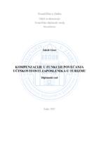 prikaz prve stranice dokumenta Kompenzacije u funkciji povećavanja učinkovitosti zaposlenika u turizmu