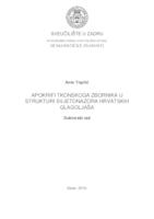 prikaz prve stranice dokumenta Apokrifi Tkonskoga zbornika u strukturi svjetonazora hrvatskih Glagoljaša